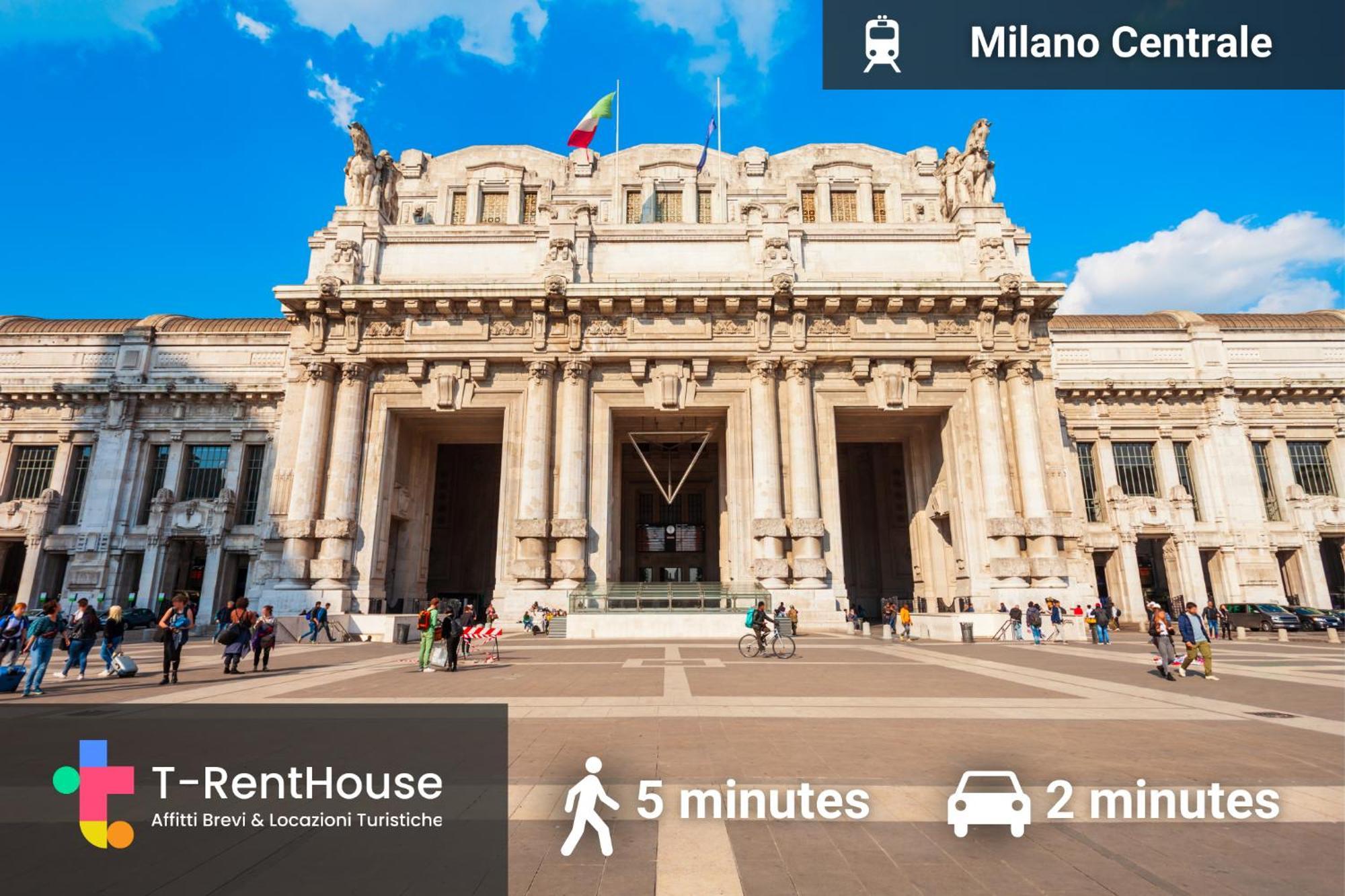 Central Station 10 Min Duomo - L'Oasi Urbana Milano Esterno foto
